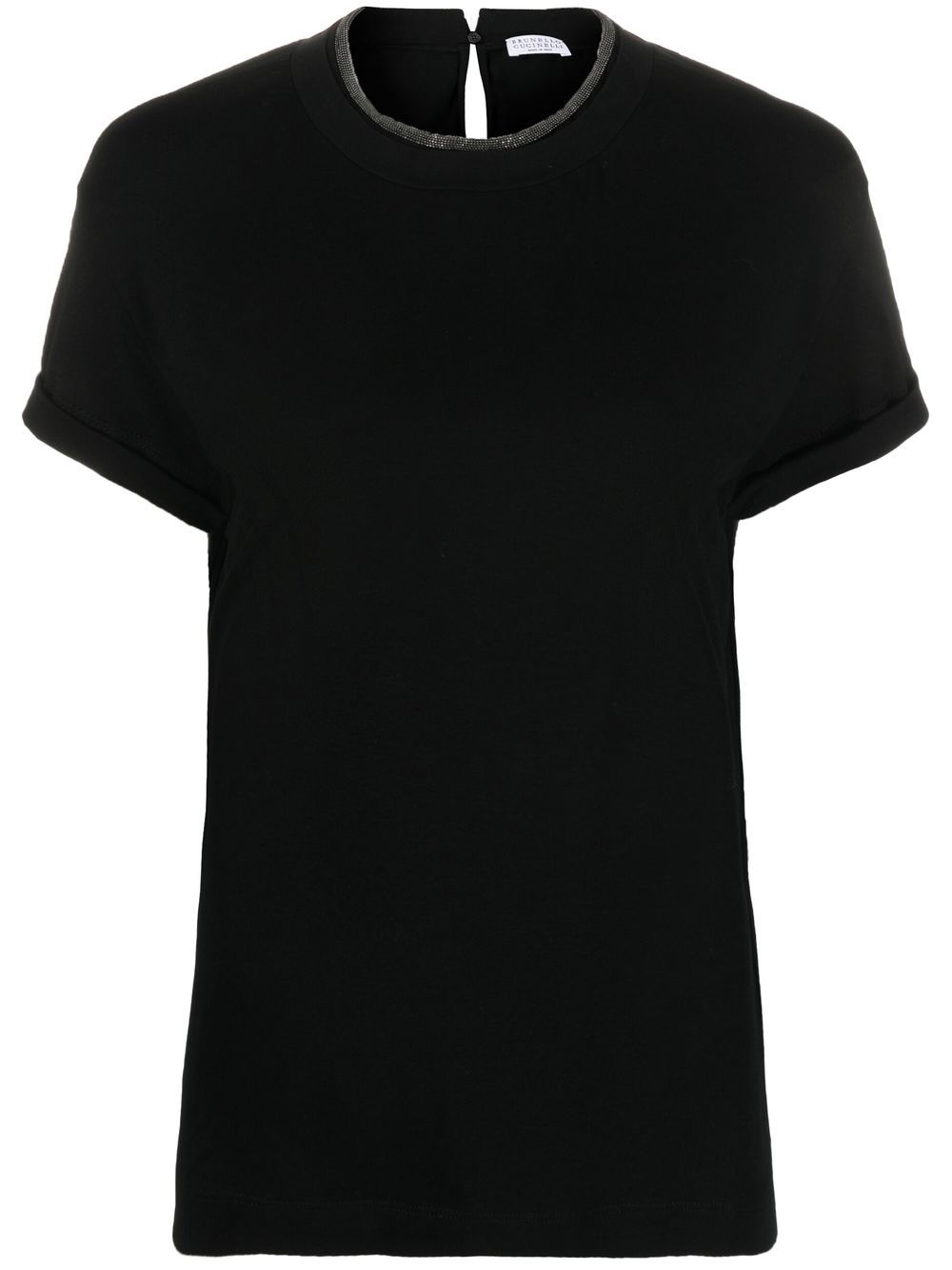 Brunello Cucinelli T-shirts and Polos Black MPT18BD200C101 (Brunello Cucinelli / Tシャツ・カットソー ) | Brunello Cucinelli (ブルネロ・クチネリ)
