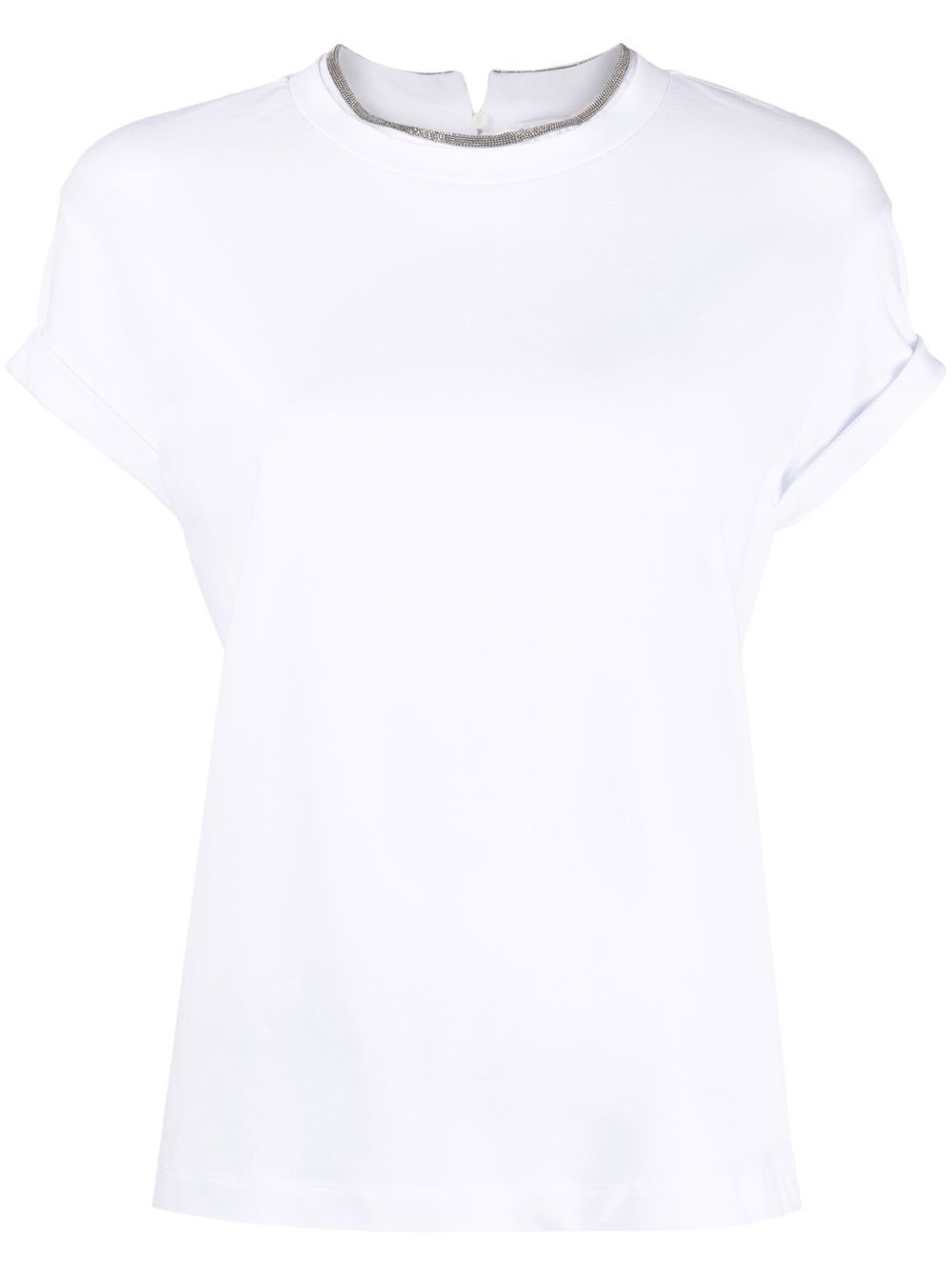 Brunello Cucinelli T-shirts and Polos White MPT18BD200C159 (Brunello Cucinelli / Tシャツ・カットソー ) | Brunello Cucinelli (ブルネロ・クチネリ)