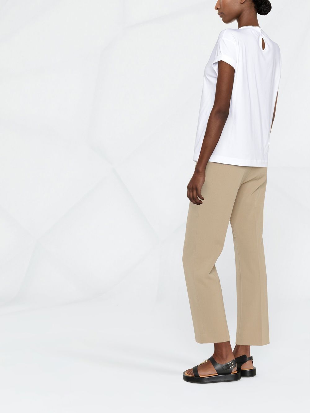 Brunello Cucinelli T-shirts and Polos White MPT18BD200C159 (Brunello Cucinelli / Tシャツ・カットソー ) | Brunello Cucinelli (ブルネロ・クチネリ)(2)