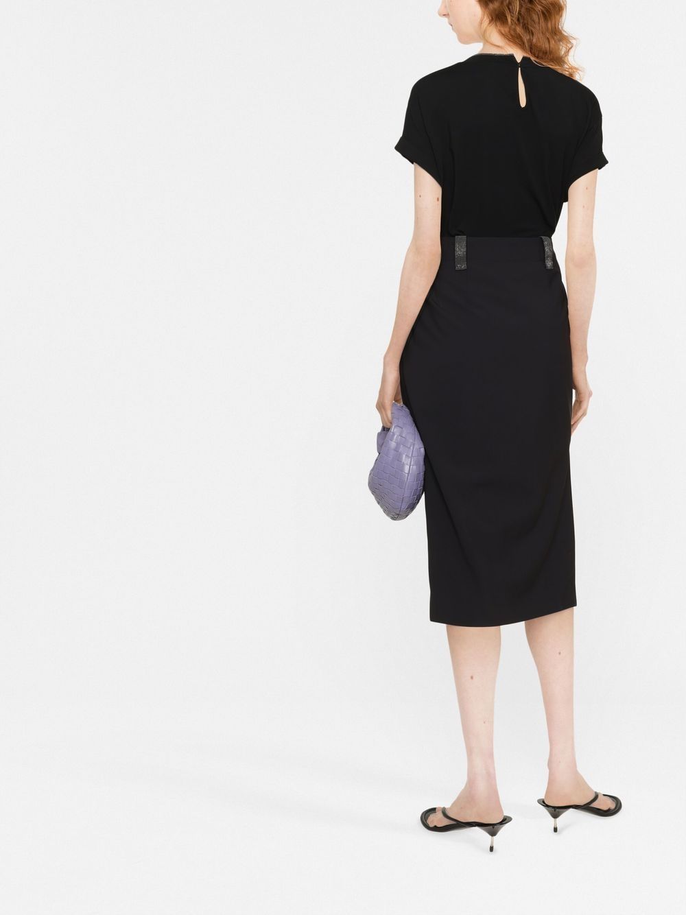 Brunello Cucinelli T-shirts and Polos Black MPT18BD200C101 (Brunello Cucinelli / Tシャツ・カットソー ) | Brunello Cucinelli (ブルネロ・クチネリ)(2)