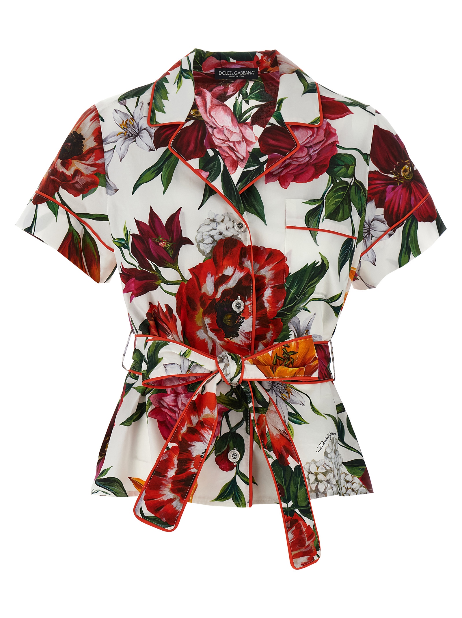 Tシャツ・カットソー Dolce & Gabbana 'Vanity' pajama shirt (F5G67THS5TQ HA5PB) Vanity' pajama shirt (Dolce & Gabbana/シャツ・ブラウス