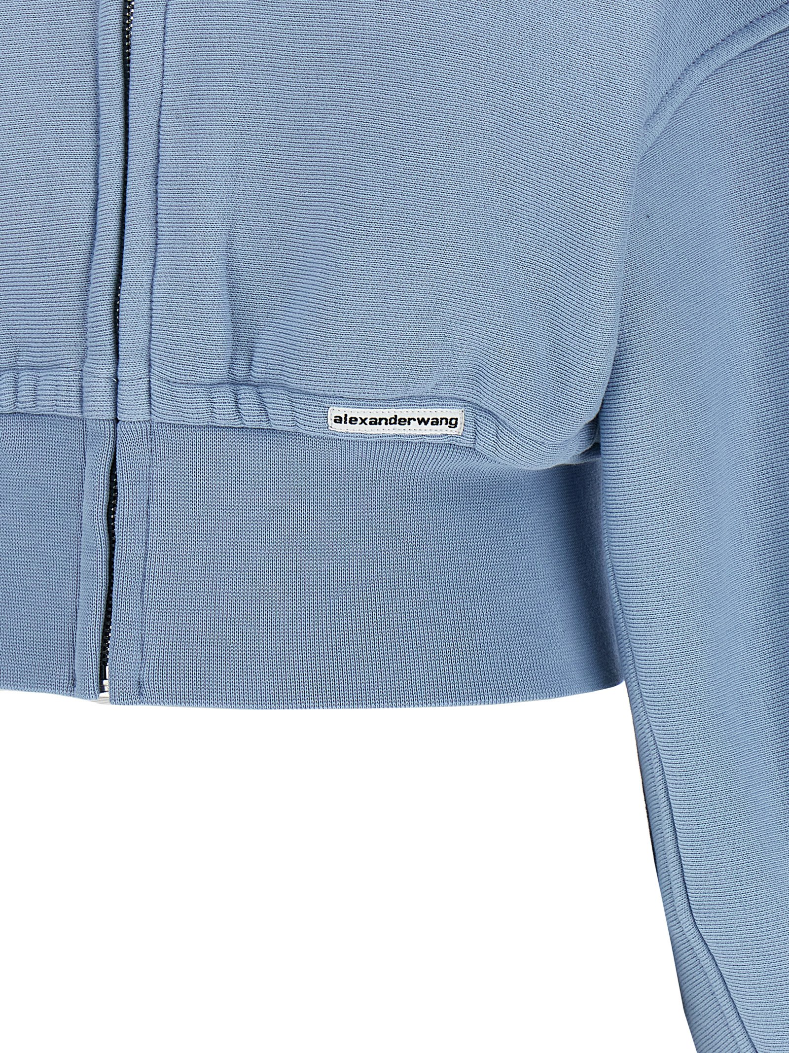 Cropped hoodie 4CC1242077458 (alexanderwang.t / スウェット・フーディー ) | alexanderwang.t (アレキサンダーワン ティー)(3)