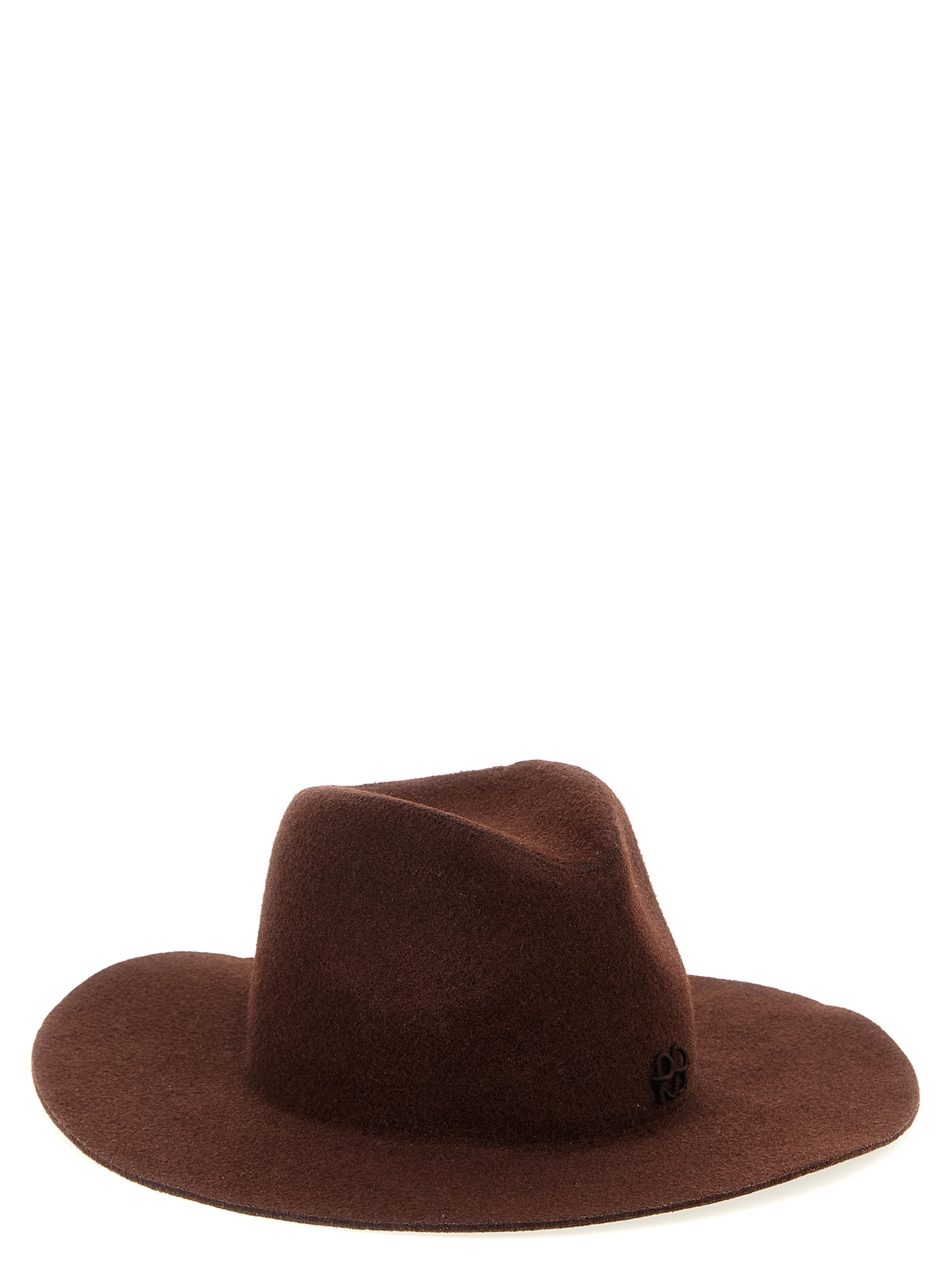 'Monogram-embellished Fedora' hat FDR09BROWN (RUSLAN BAGINSKIY / 帽子 ) | RUSLAN BAGINSKIY (ラスランバジンスキー)(1)
