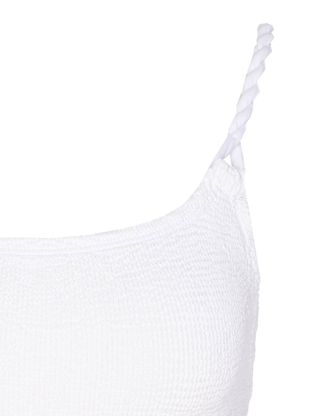 White One Piece Swimwear CAMILLEWHITE (Hunza G / スイムウェア ) | Hunza G (フンザ ジー)(3)