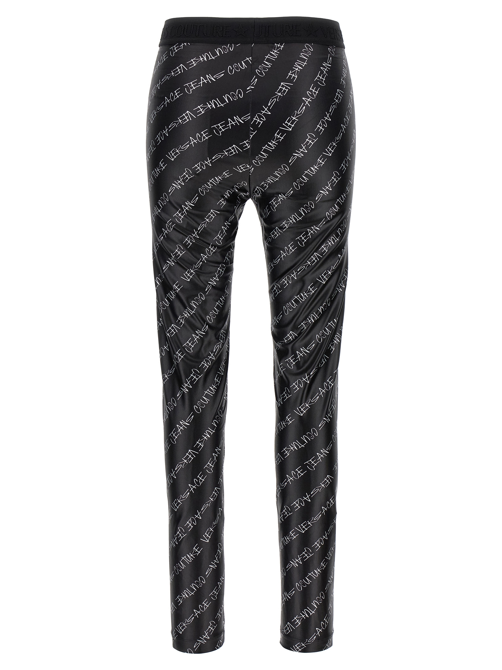 Logo print leggings 75HAC101JS219899 (VERSACE JEANS COUTURE / アクティブウェア ) | VERSACE JEANS COUTURE (ヴェルサーチェ ジーンズ クチュール)(1)