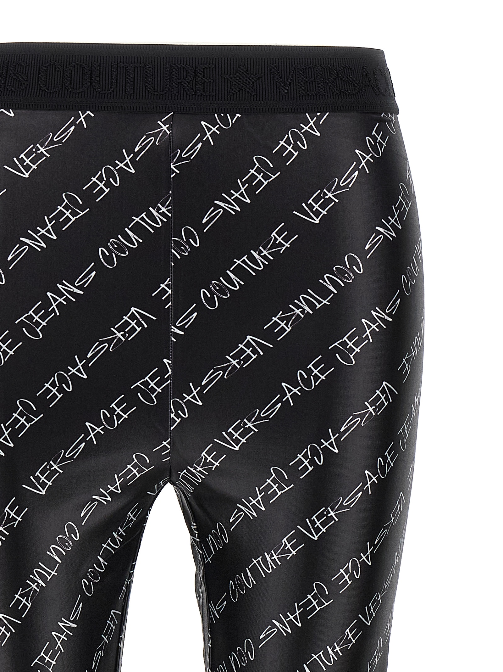 Logo print leggings 75HAC101JS219899 (VERSACE JEANS COUTURE / アクティブウェア ) | VERSACE JEANS COUTURE (ヴェルサーチェ ジーンズ クチュール)(2)