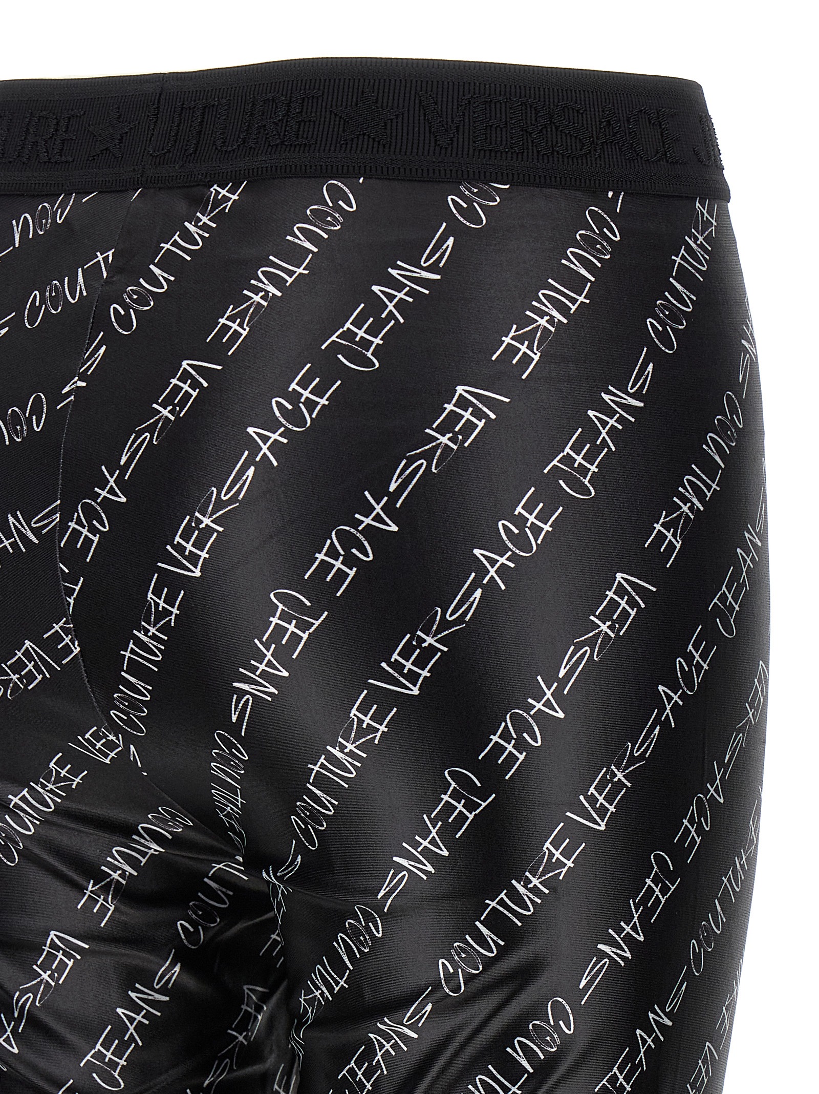 Logo print leggings 75HAC101JS219899 (VERSACE JEANS COUTURE / アクティブウェア ) | VERSACE JEANS COUTURE (ヴェルサーチェ ジーンズ クチュール)(3)