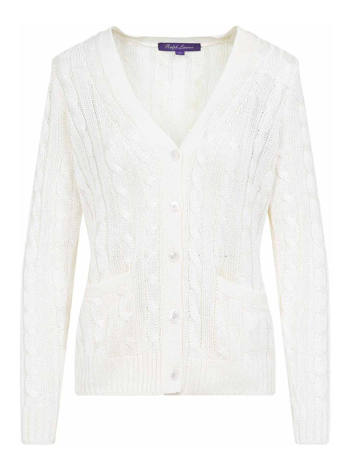 Cable Knit Long Sleeve Cardigan 290966476002LUX (RALPH LAUREN / ニット・セーター・カーディガン ) | RALPH LAUREN (ラルフ ローレン)