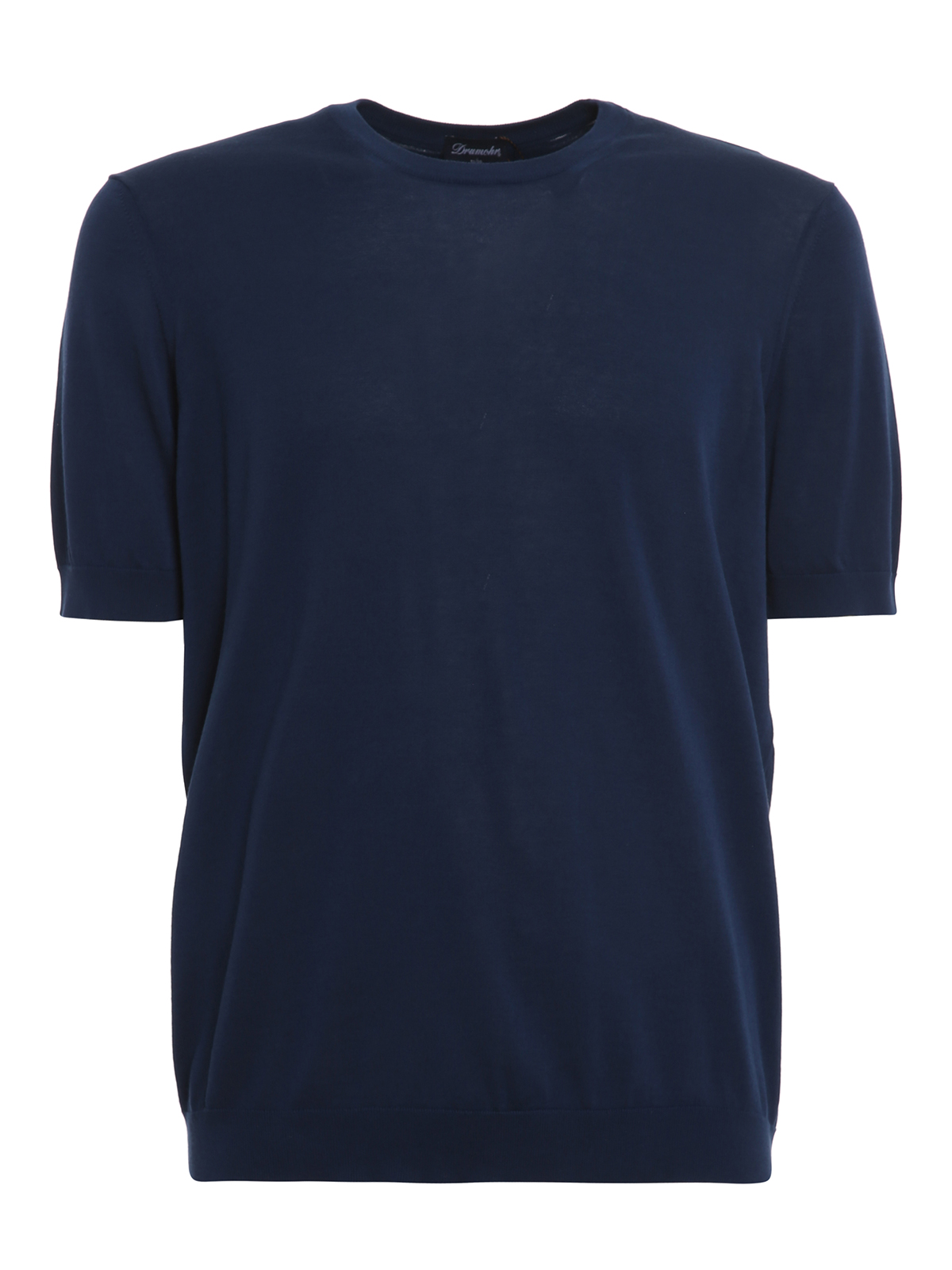 Knitted cotton T-shirt D0GN100770 (Drumohr / Tシャツ・カットソー ) | Drumohr (ドルモア)
