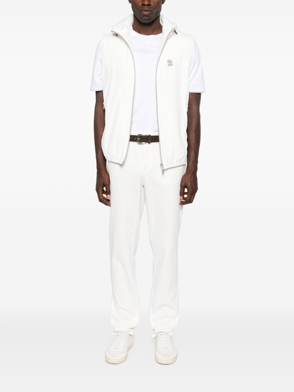 Brunello Cucinelli T-shirts and Polos White M0B137451GCW787 (Brunello Cucinelli / Tシャツ・カットソー ) | Brunello Cucinelli (ブルネロ・クチネリ)(1)