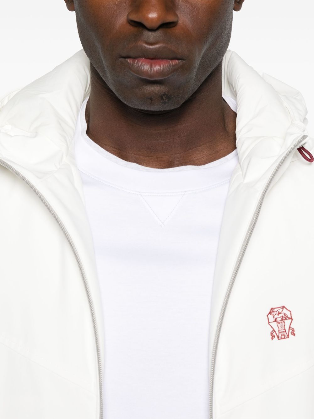 Brunello Cucinelli T-shirts and Polos White M0B137451GCW787 (Brunello Cucinelli / Tシャツ・カットソー ) | Brunello Cucinelli (ブルネロ・クチネリ)(2)