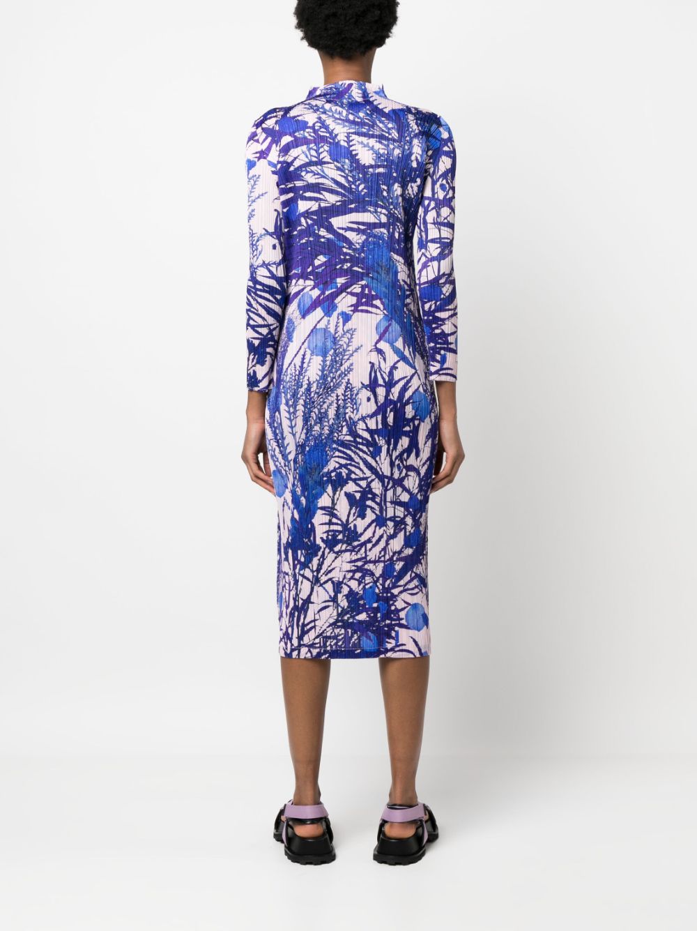 Pleats Please Dresses Purple PP36JH68581 (PLEATS PLEASE ISSEY MIYAKE / ワンピース・ドレス・オールインワン ) | PLEATS PLEASE ISSEY MIYAKE (プリーツ プリーズ イッセイ ミヤケ)(2)