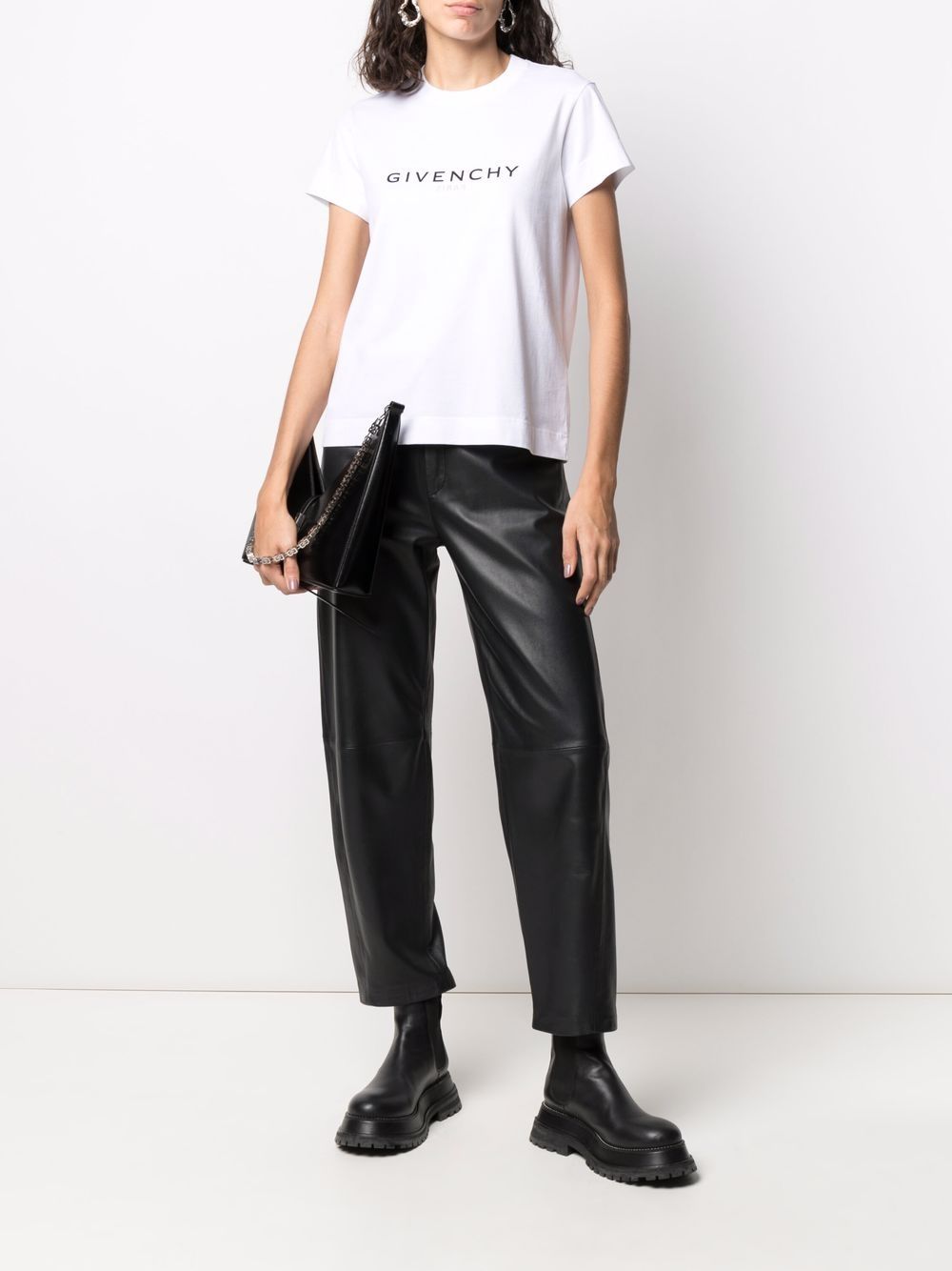 Givenchy T-shirts and Polos White BW707Y3Z6P100 (GIVENCHY / Tシャツ・カットソー ) | GIVENCHY (ジバンシィ)(4)