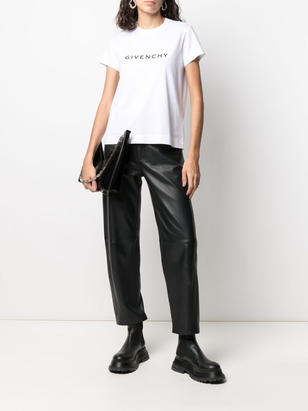 Givenchy T-shirts and Polos White BW707Y3Z6P100 (GIVENCHY / Tシャツ・カットソー ) | GIVENCHY (ジバンシィ)(8)