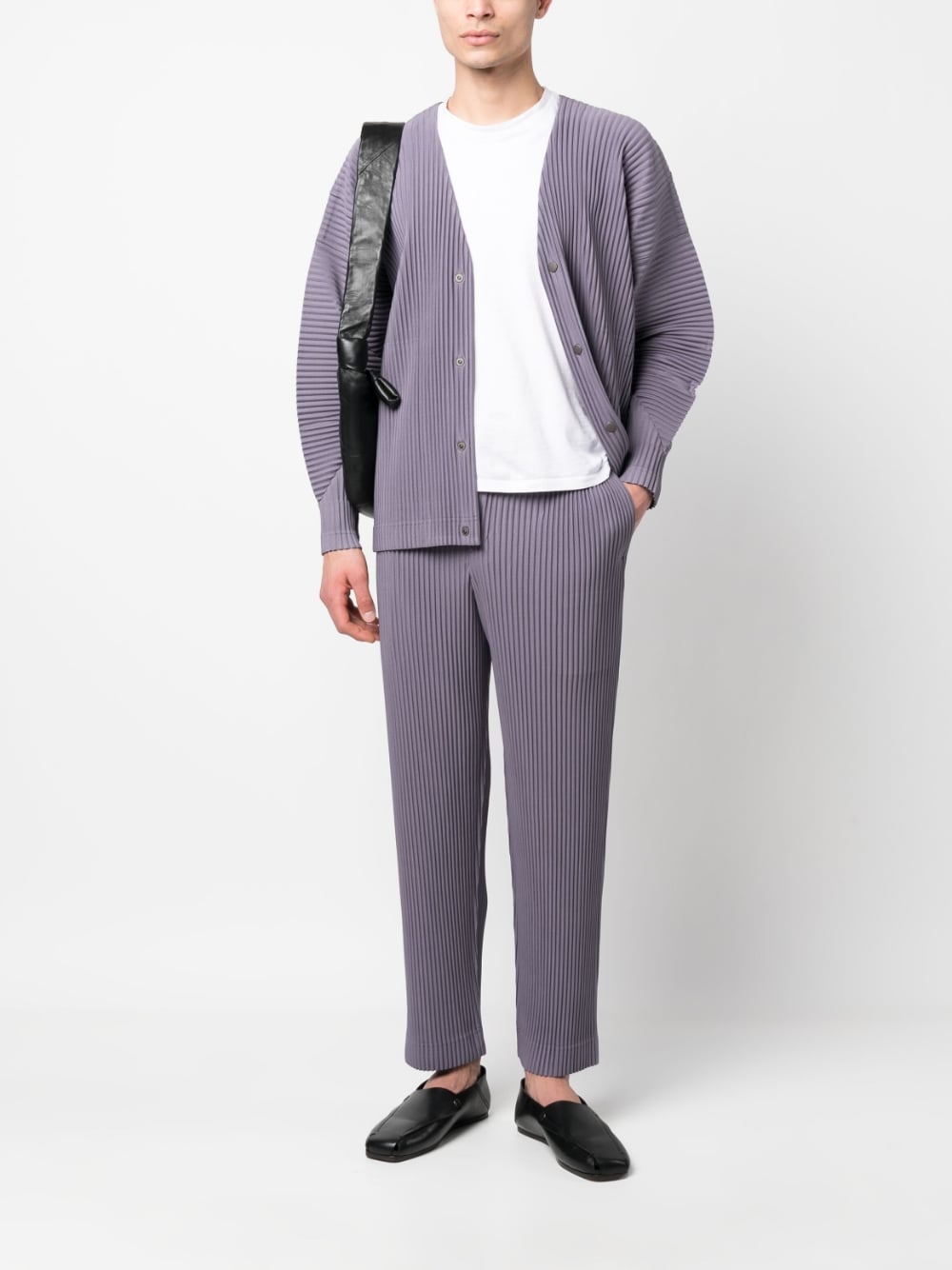HOMME PLISSE' ISSEY MIYAKE Trousers Purple HP36JF15282 (HOMME PLISSÉ ISSEY MIYAKE / パンツ ) | HOMME PLISSÉ ISSEY MIYAKE (オムプリッセ イッセイ ミヤケ)(1)