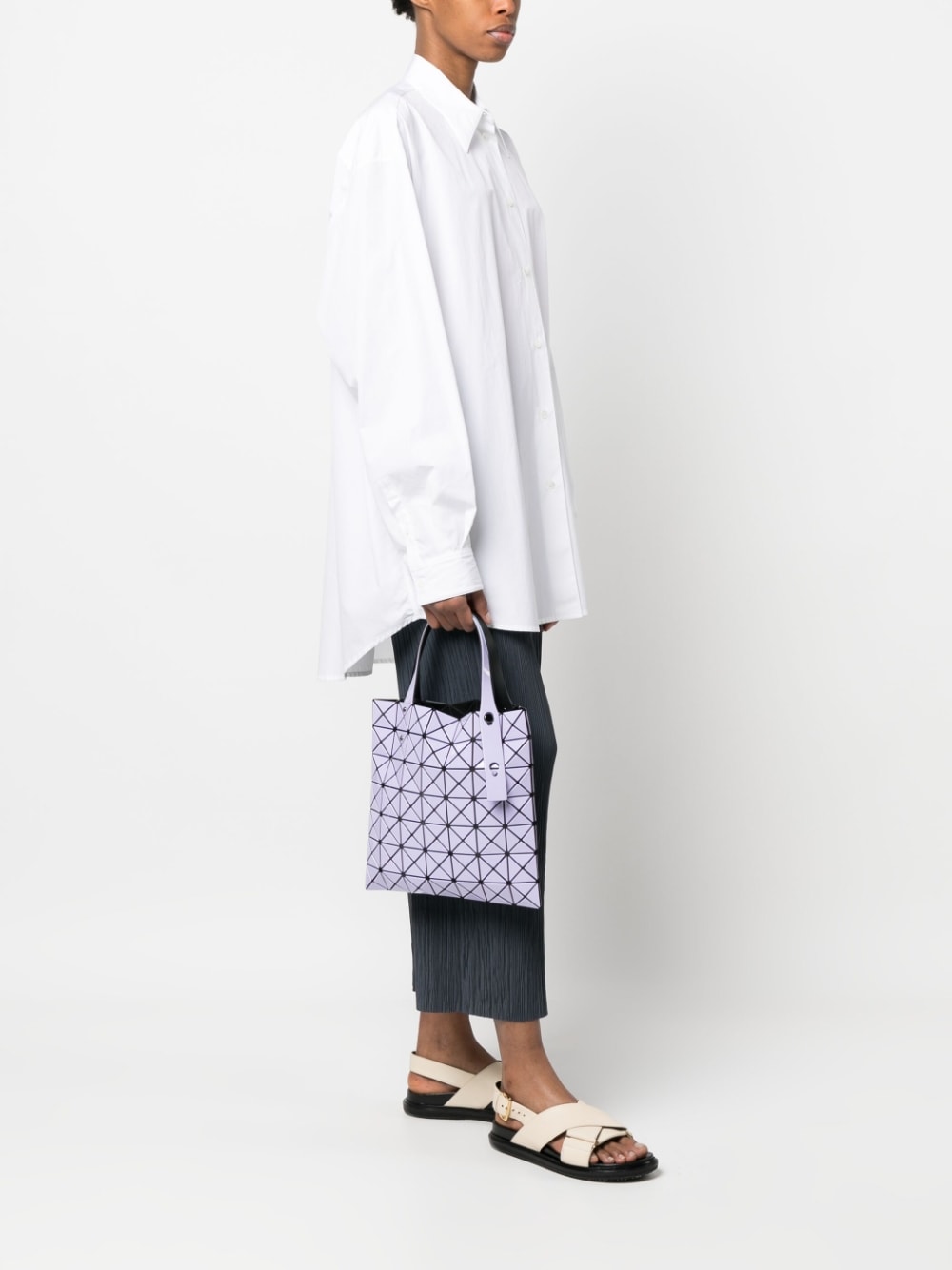 Bao Bao Issey Miyake Bags.. Clear Blue BB36AG527PRISM77 (BAO BAO ISSEY MIYAKE / トートバッグ ) | BAO BAO ISSEY MIYAKE (バオバオイッセイミヤケ)(1)