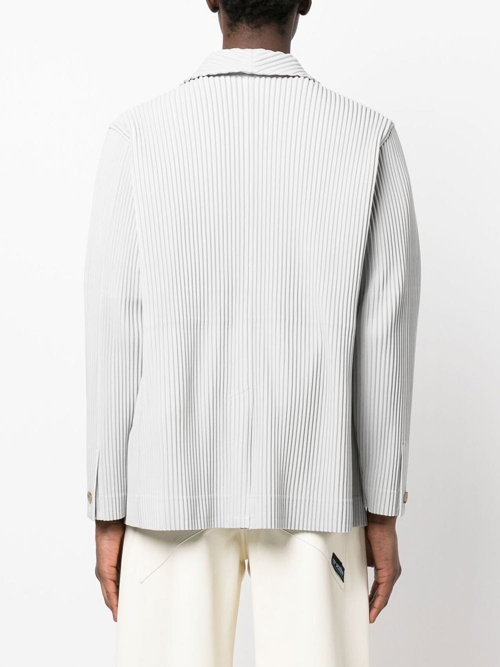 HOMME PLISSE' ISSEY MIYAKE Jackets Light Grey HP36JD30111 (HOMME PLISSÉ ISSEY MIYAKE / ブレザー・ジャケット ) | HOMME PLISSÉ ISSEY MIYAKE (オムプリッセ イッセイ ミヤケ)(1)
