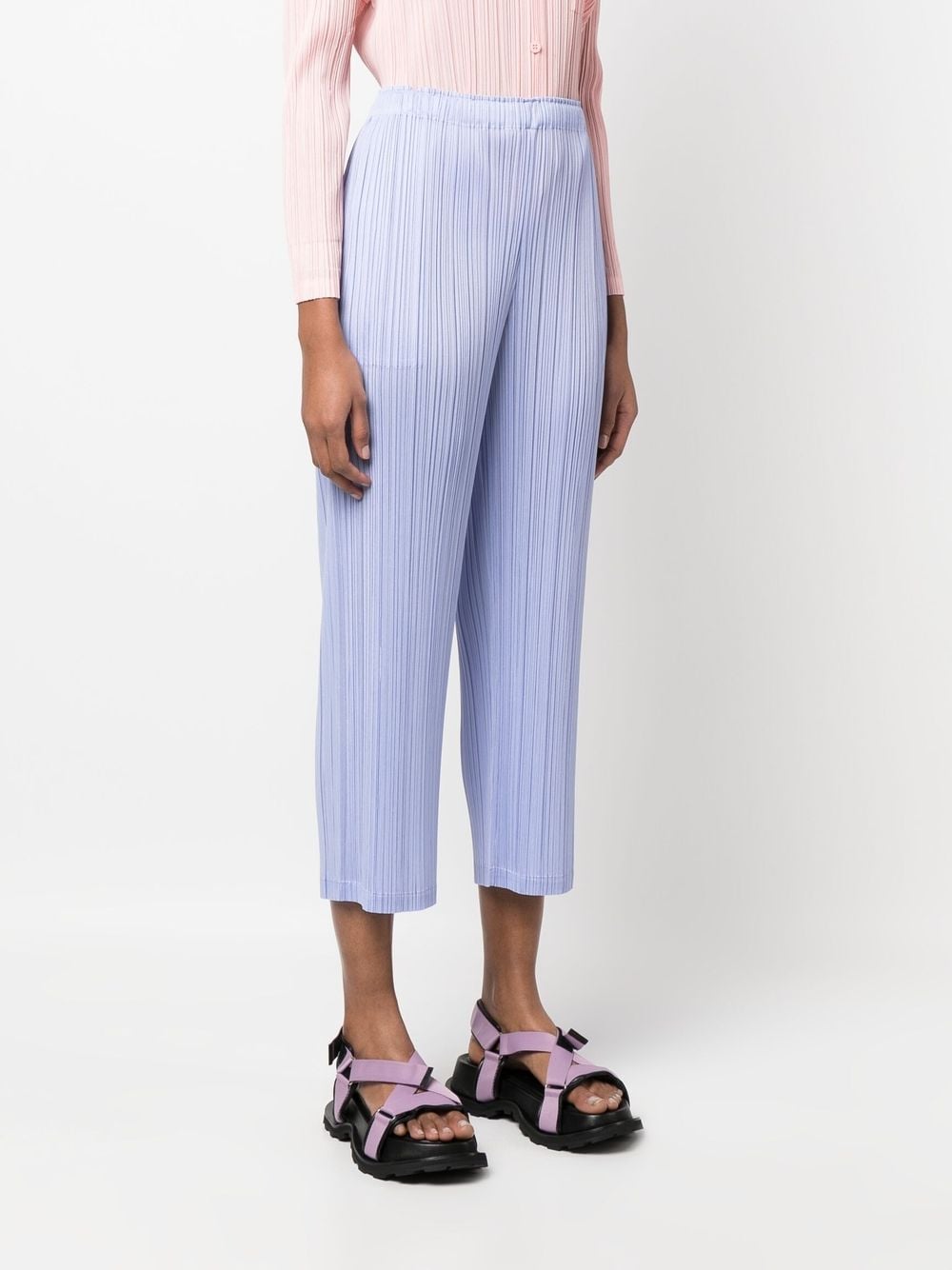 Pleats Please Trousers Clear Blue PP36JF49370 (PLEATS PLEASE ISSEY MIYAKE / パンツ ) | PLEATS PLEASE ISSEY MIYAKE (プリーツ プリーズ イッセイ ミヤケ)(3)