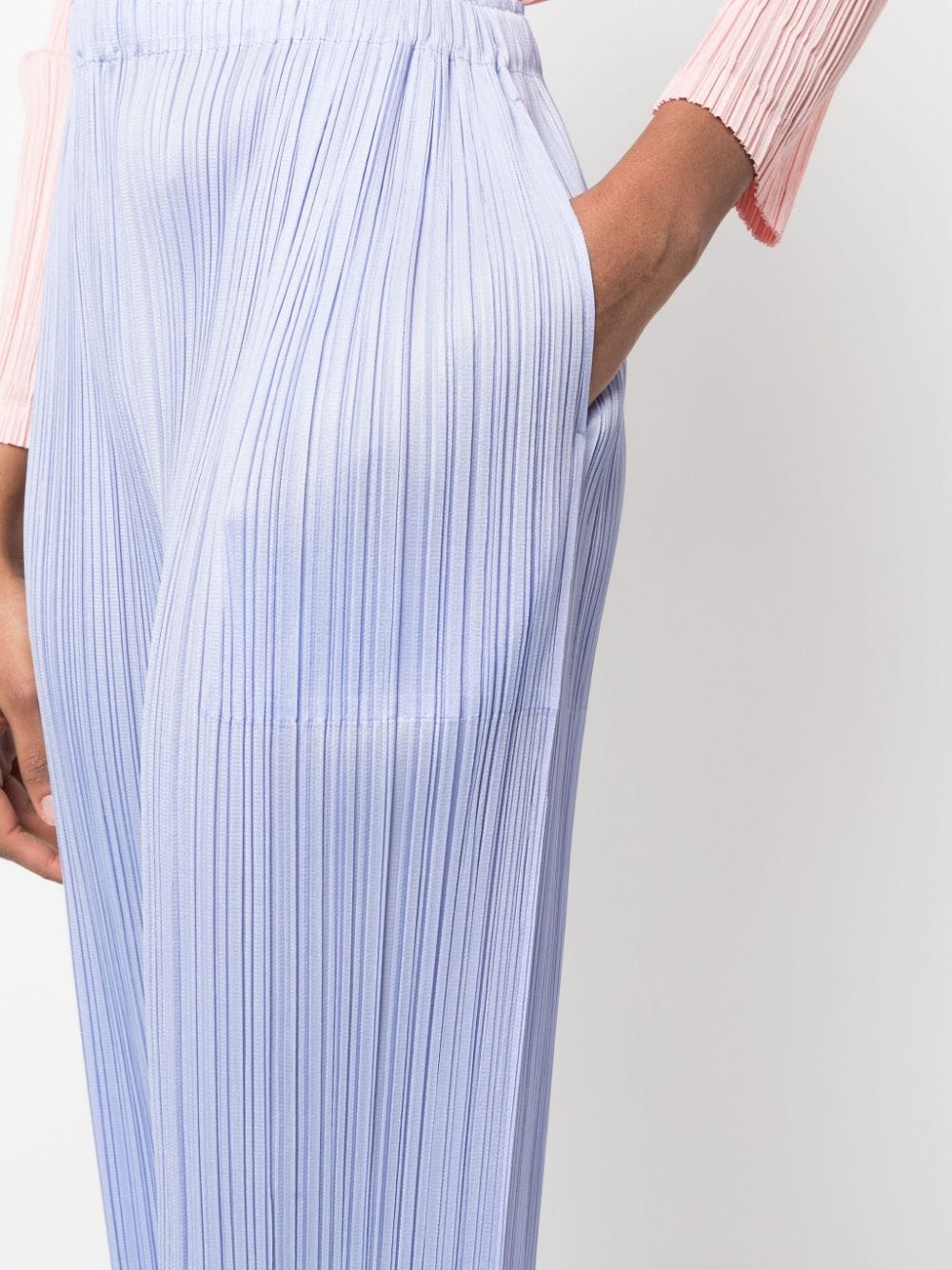 Pleats Please Trousers Clear Blue PP36JF49370 (PLEATS PLEASE ISSEY MIYAKE / パンツ ) | PLEATS PLEASE ISSEY MIYAKE (プリーツ プリーズ イッセイ ミヤケ)(4)