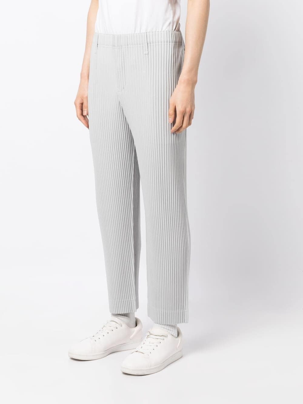 HOMME PLISSE' ISSEY MIYAKE Trousers Light Grey HP36JF35011 (HOMME PLISSÉ ISSEY MIYAKE / パンツ ) | HOMME PLISSÉ ISSEY MIYAKE (オムプリッセ イッセイ ミヤケ)(2)