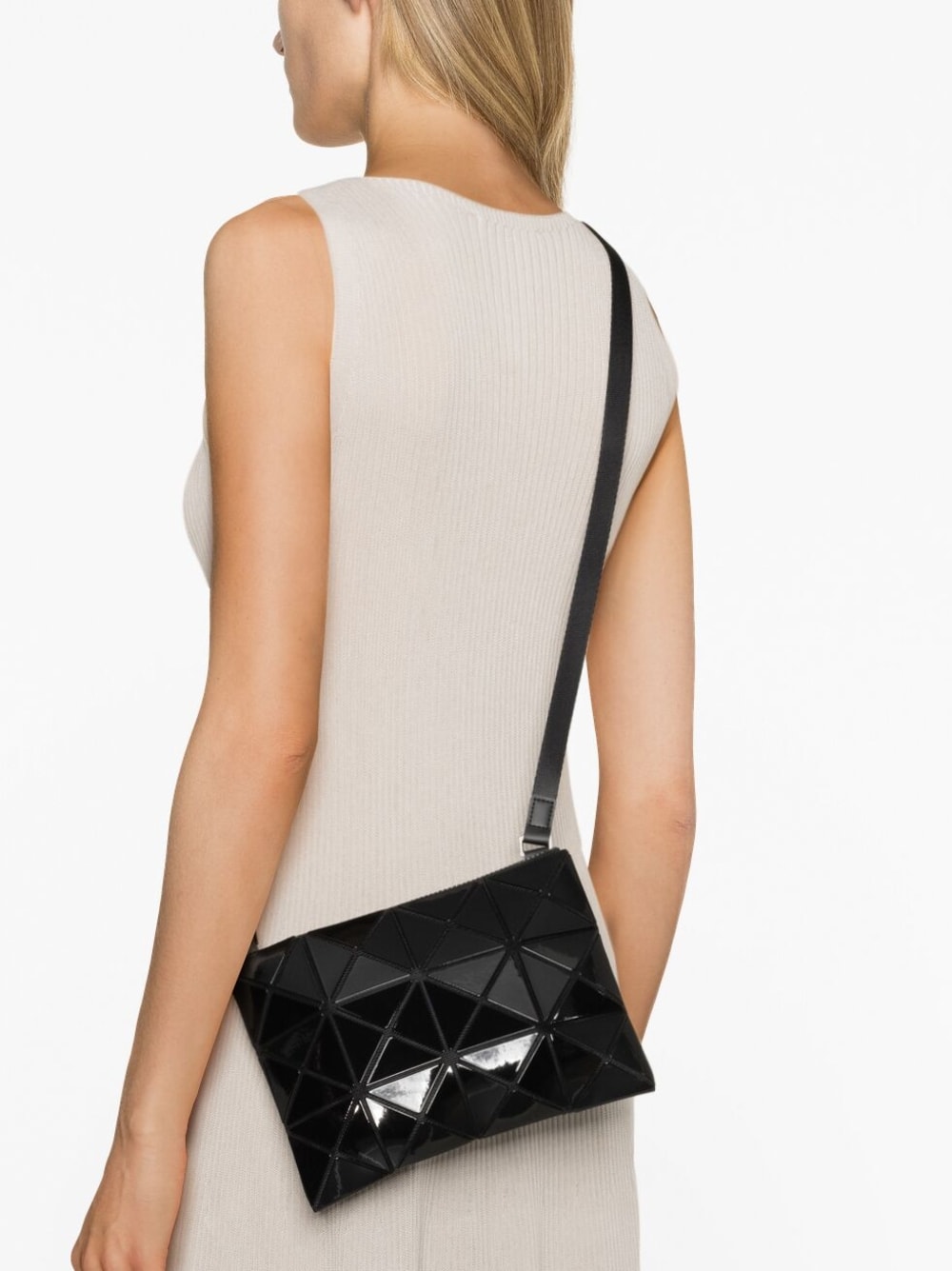 Bao Bao Issey Miyake Bags.. Black BB36AG056LUCENT15 (BAO BAO ISSEY MIYAKE / ハンドバッグ・ショルダーバッグ ) | BAO BAO ISSEY MIYAKE (バオバオイッセイミヤケ)(1)