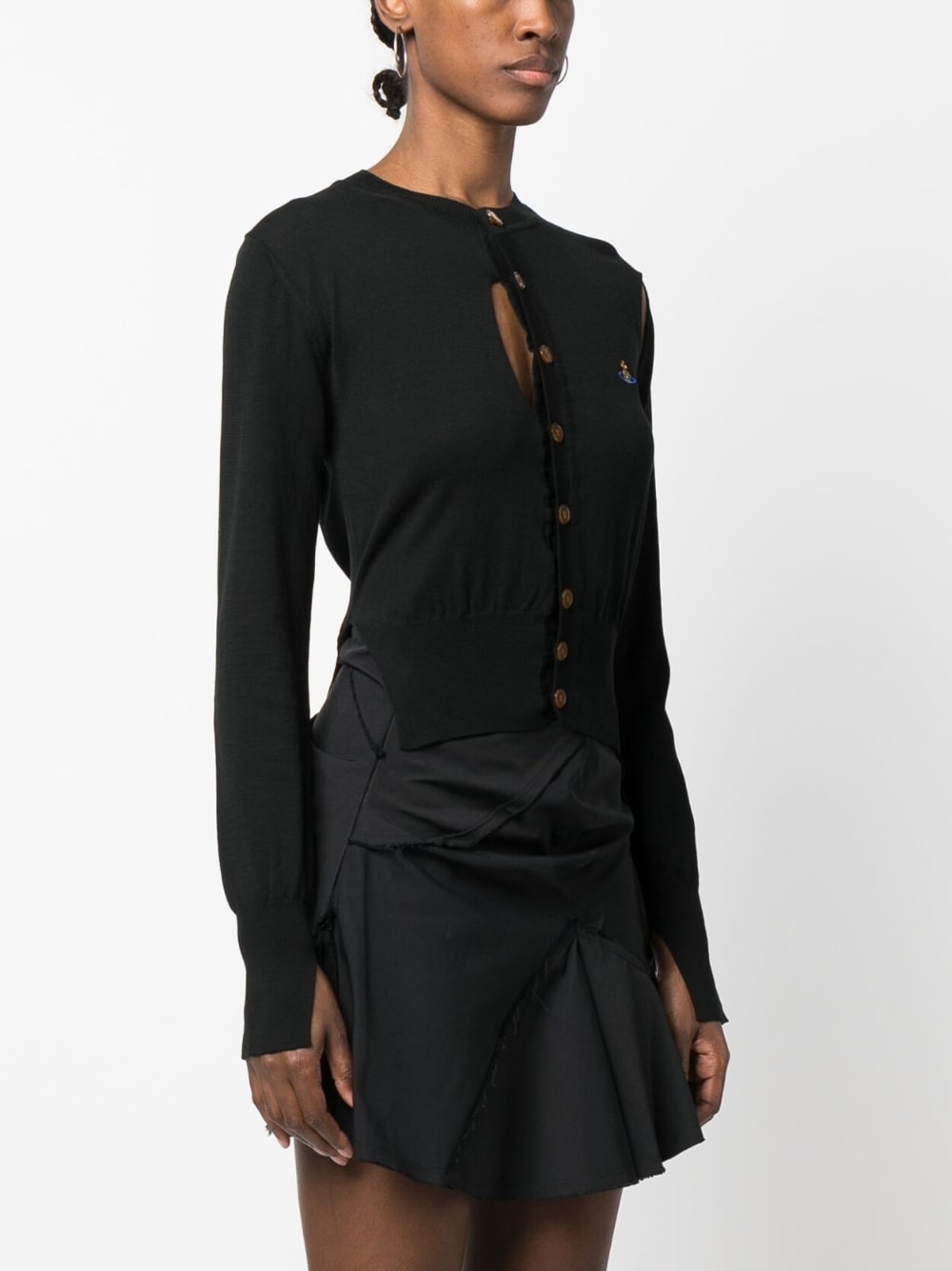 Vivienne Westwood Sweaters Black 18030026Y000URGN403 (Vivienne Westwood / ニット・セーター・カーディガン ) | Vivienne Westwood (ヴィヴィアン・ウェストウッド)(1)