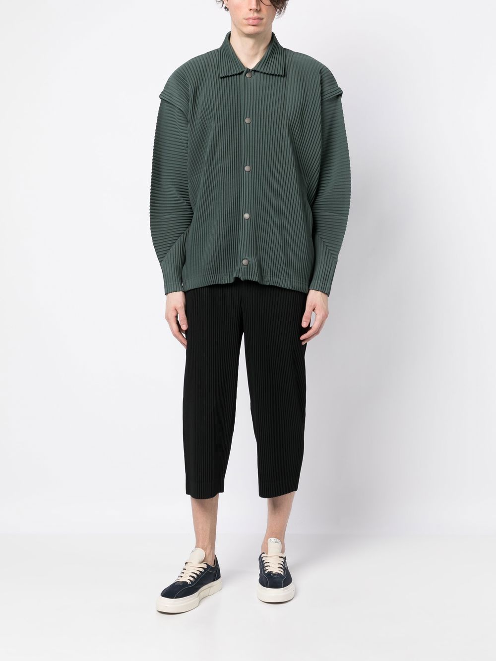 HOMME PLISSE' ISSEY MIYAKE Trousers Black HP36JF15415 (HOMME PLISSÉ ISSEY MIYAKE / パンツ ) | HOMME PLISSÉ ISSEY MIYAKE (オムプリッセ イッセイ ミヤケ)(3)