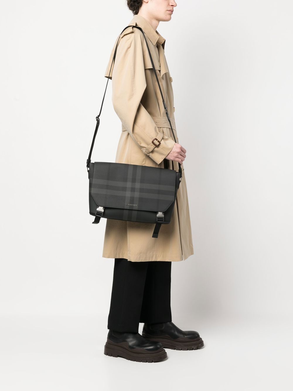 Burberry Bags.. Grey 8065336A1208 (Burberry / ハンドバッグ・ショルダーバッグ ) | Burberry (バーバリー)(4)