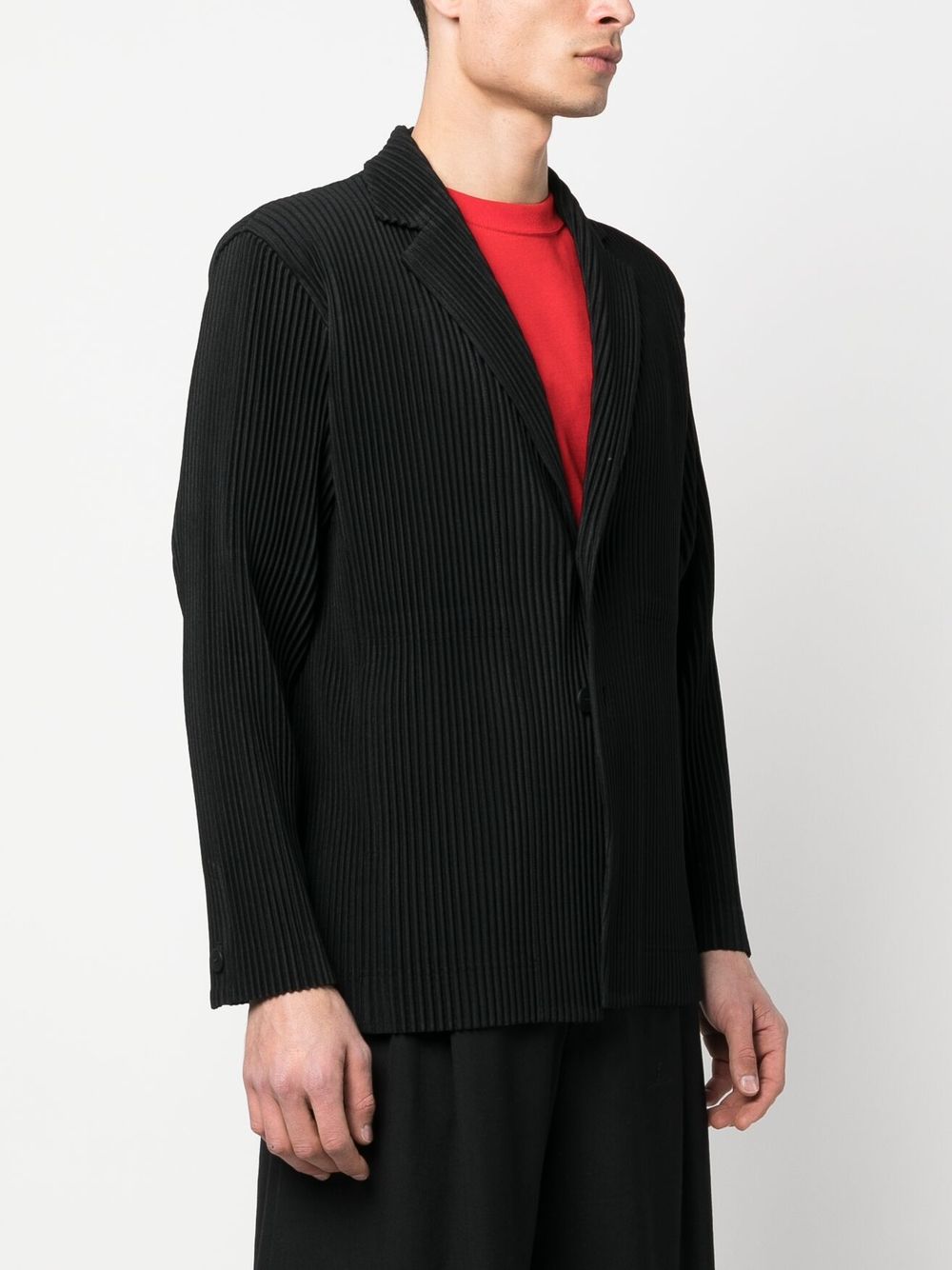 HOMME PLISSE' ISSEY MIYAKE Jackets Black HP36JD15015 (HOMME PLISSÉ ISSEY MIYAKE / ブレザー・ジャケット ) | HOMME PLISSÉ ISSEY MIYAKE (オムプリッセ イッセイ ミヤケ)(3)