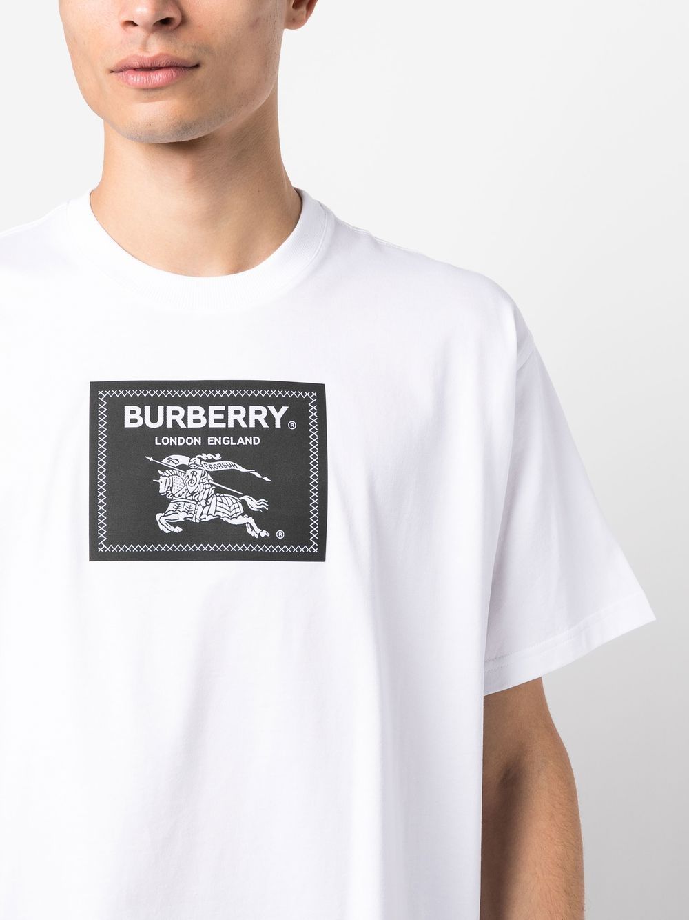 Burberry T-shirts and Polos White 8064397A1464 (Burberry / Tシャツ・カットソー ) | Burberry (バーバリー)(1)