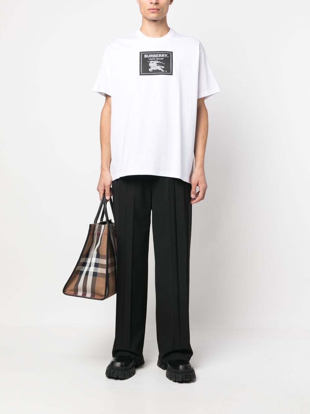 Burberry T-shirts and Polos White 8064397A1464 (Burberry / Tシャツ・カットソー ) | Burberry (バーバリー)(7)