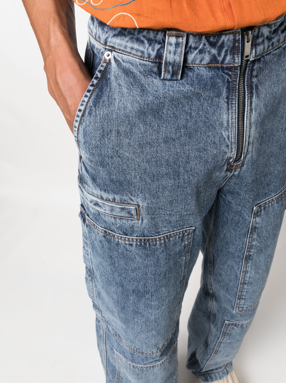 JACQUEMUS Jeans Blue 235DE0151389BLUETABAC (JACQUEMUS / ジーンズ ) | JACQUEMUS (ジャックムス)(6)