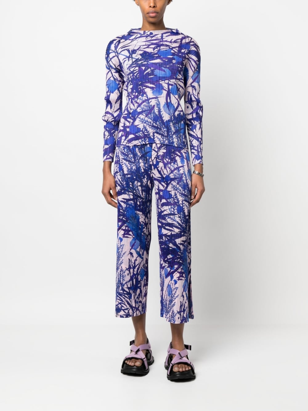 Pleats Please Trousers Purple PP36JF68381 (PLEATS PLEASE ISSEY MIYAKE / パンツ ) | PLEATS PLEASE ISSEY MIYAKE (プリーツ プリーズ イッセイ ミヤケ)(1)