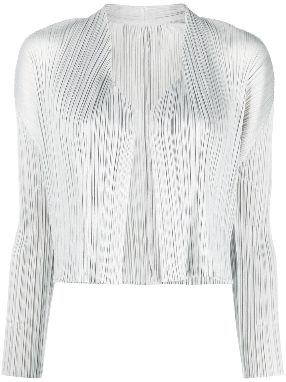 Pleats Please Sweaters Light Grey PP36JO15216 (PLEATS PLEASE ISSEY MIYAKE / ニット・セーター・カーディガン ) | PLEATS PLEASE ISSEY MIYAKE (プリーツ プリーズ イッセイ ミヤケ)