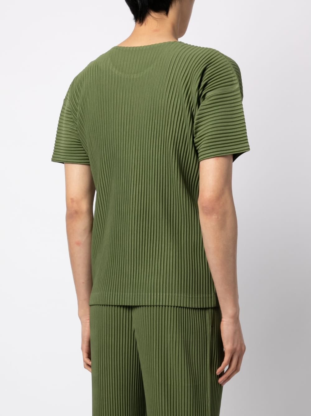 HOMME PLISSE' ISSEY MIYAKE T-shirts and Polos Green HP36JK11264 (HOMME PLISSÉ ISSEY MIYAKE / Tシャツ・カットソー ) | HOMME PLISSÉ ISSEY MIYAKE (オムプリッセ イッセイ ミヤケ)(1)
