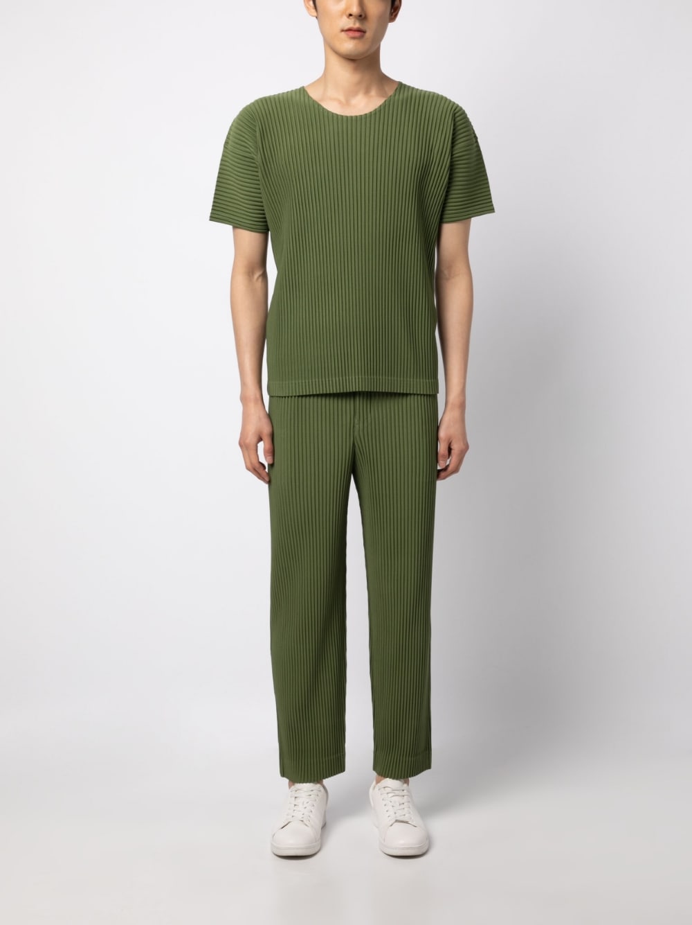 HOMME PLISSE' ISSEY MIYAKE T-shirts and Polos Green HP36JK11264 (HOMME PLISSÉ ISSEY MIYAKE / Tシャツ・カットソー ) | HOMME PLISSÉ ISSEY MIYAKE (オムプリッセ イッセイ ミヤケ)(4)