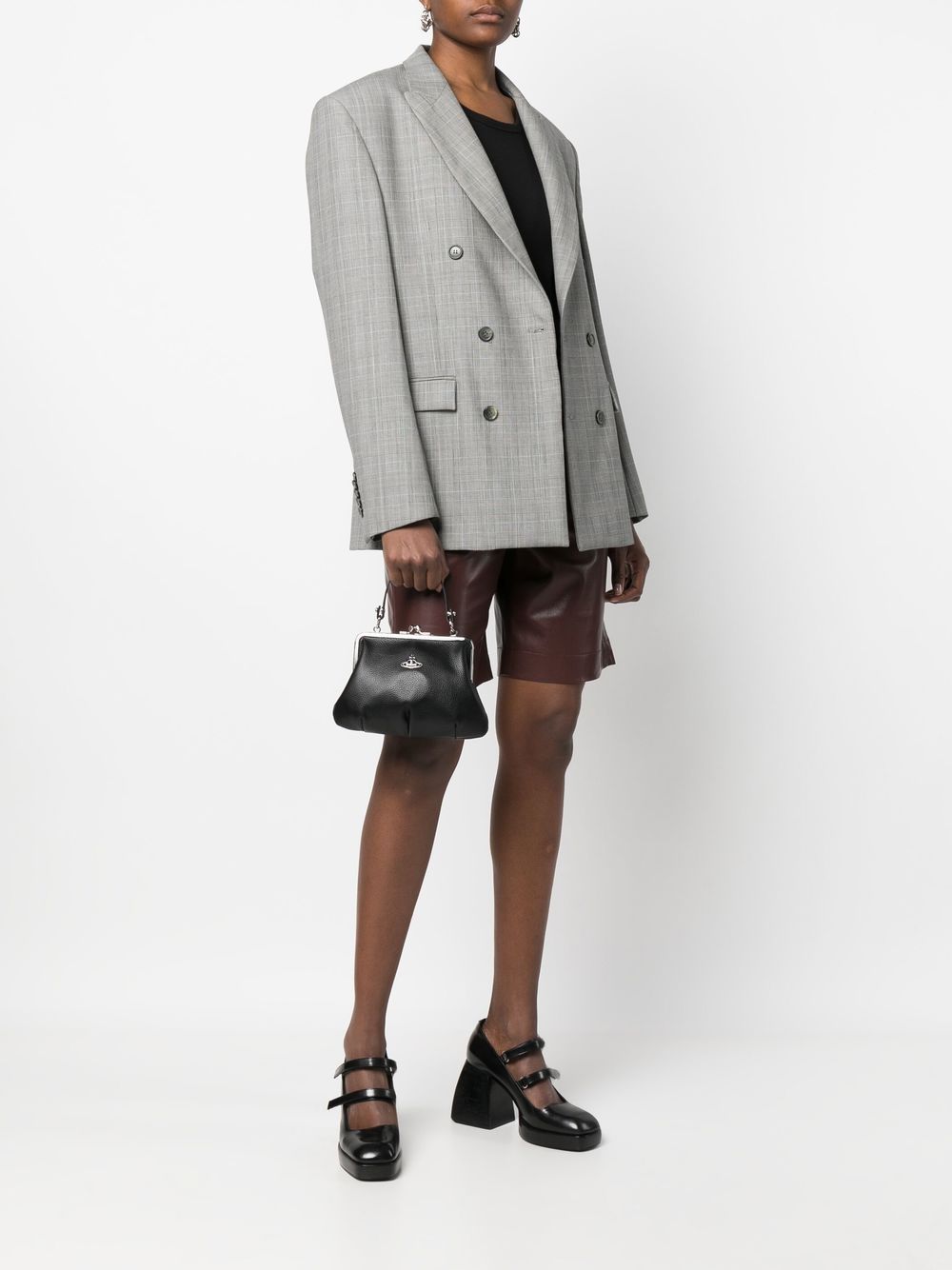 Vivienne Westwood Bags.. Black 52020003L001LN403 (Vivienne Westwood / ハンドバッグ・ショルダーバッグ ) | Vivienne Westwood (ヴィヴィアン・ウェストウッド)(5)