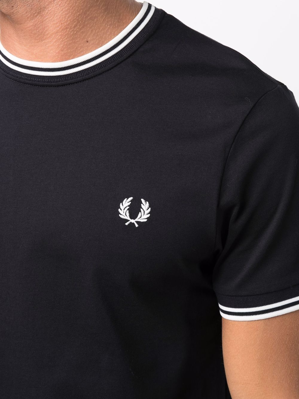 FRED PERRY PRE T-shirts and Polos Black M1588102 (FRED PERRY / Tシャツ・カットソー ) | FRED PERRY (フレッドペリー)(1)