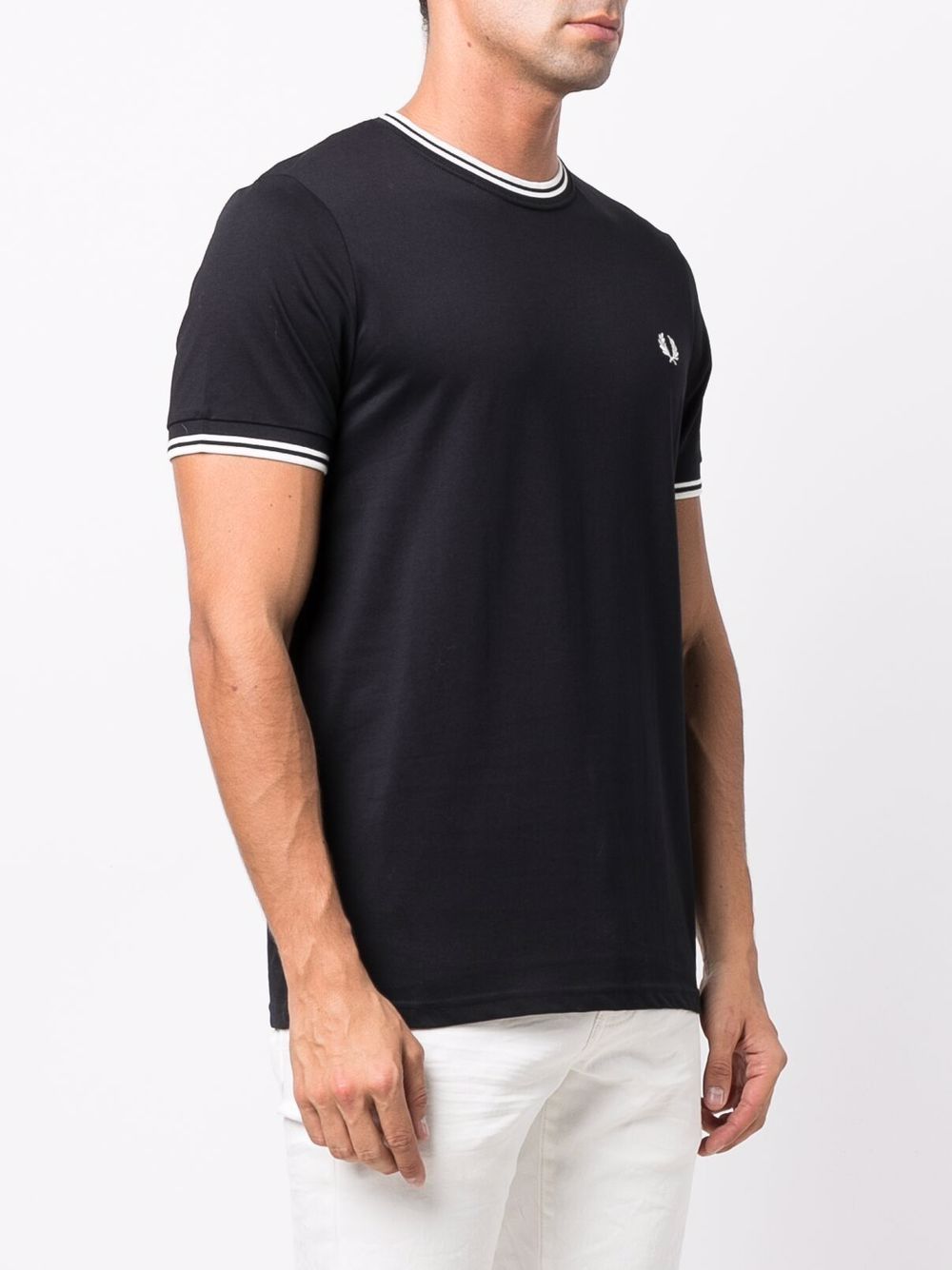 FRED PERRY PRE T-shirts and Polos Black M1588102 (FRED PERRY / Tシャツ・カットソー ) | FRED PERRY (フレッドペリー)(2)