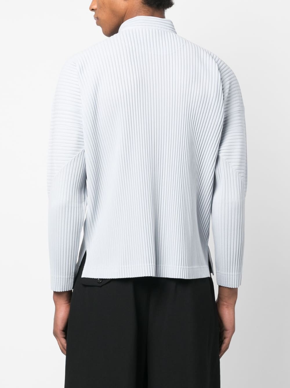 HOMME PLISSE' ISSEY MIYAKE Shirts Grey HP36JJ11110 (HOMME PLISSÉ ISSEY MIYAKE / シャツ・ブラウス ) | HOMME PLISSÉ ISSEY MIYAKE (オムプリッセ イッセイ ミヤケ)(2)