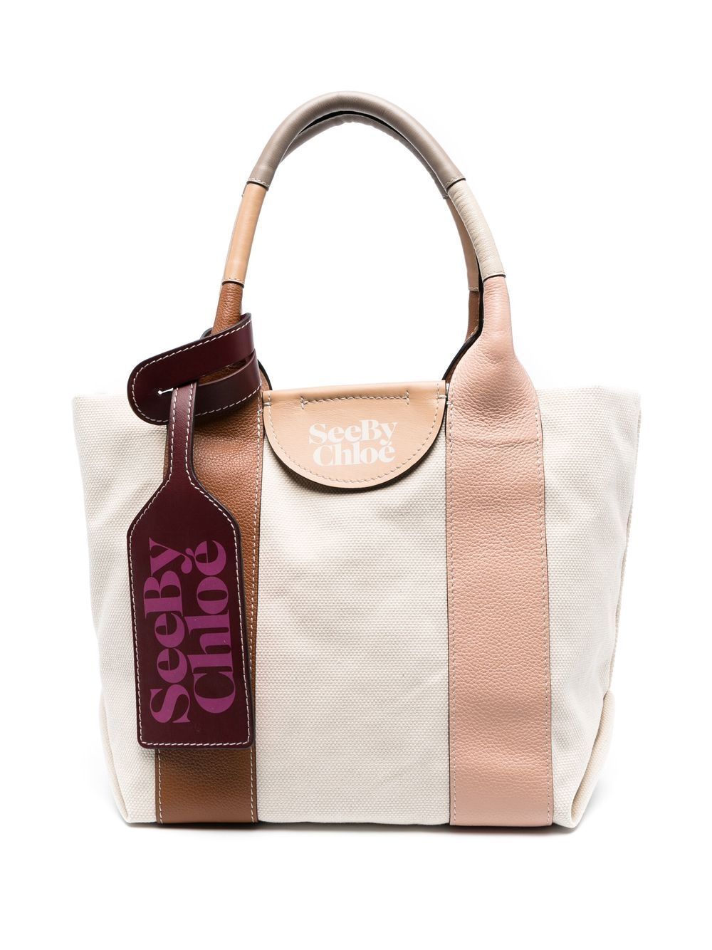 See By Chloé Bags.. Brown CHS22USB62B04242 (See By Chloé / トートバッグ ) | See By Chloé (シーバイクロエ)