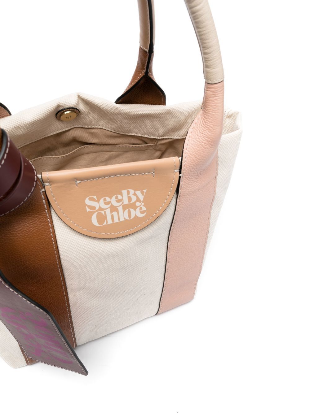 See By Chloé Bags.. Brown CHS22USB62B04242 (See By Chloé / トートバッグ ) | See By Chloé (シーバイクロエ)(2)