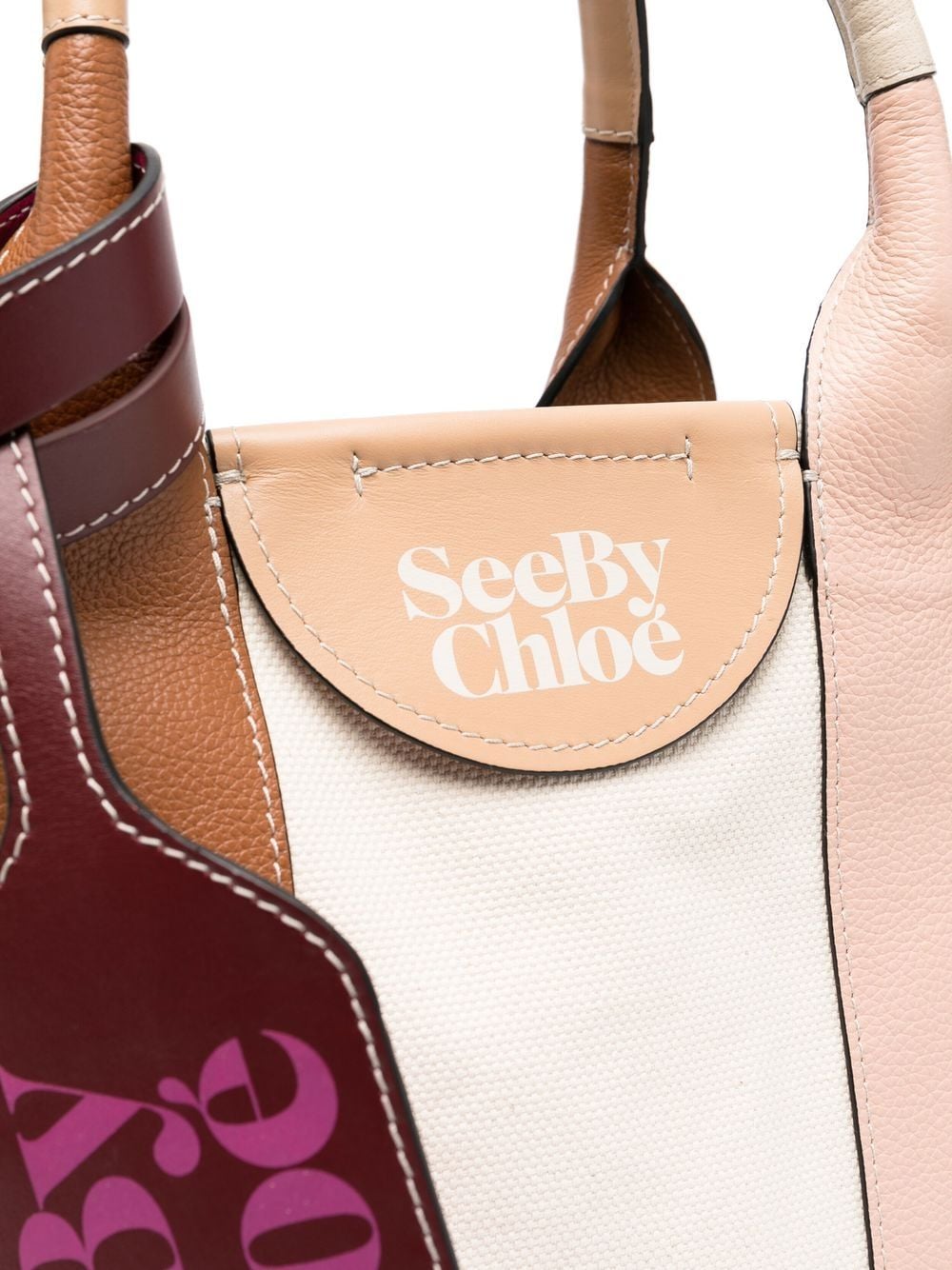 See By Chloé Bags.. Brown CHS22USB62B04242 (See By Chloé / トートバッグ ) | See By Chloé (シーバイクロエ)(3)