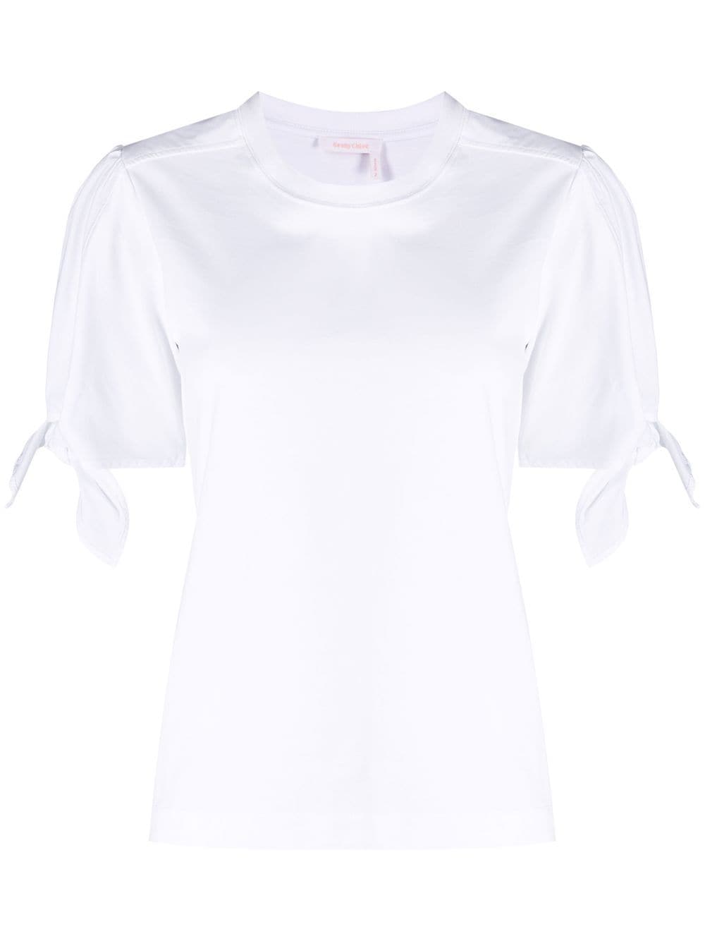 See By Chloé T-shirts and Polos White CHS23UJH22081101 (See By Chloé / Tシャツ・カットソー ) | See By Chloé (シーバイクロエ)
