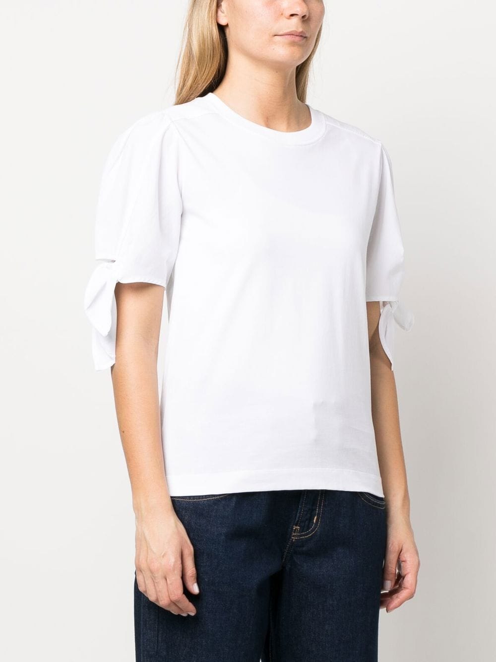See By Chloé T-shirts and Polos White CHS23UJH22081101 (See By Chloé / Tシャツ・カットソー ) | See By Chloé (シーバイクロエ)(1)