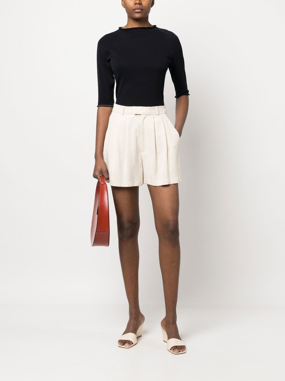 Fabiana Filippi T-shirts and Polos Blue MAD273W025H3045131 (FABIANA FILIPPI / Tシャツ・カットソー ) | FABIANA FILIPPI (ファビアナフィリッピ)(1)