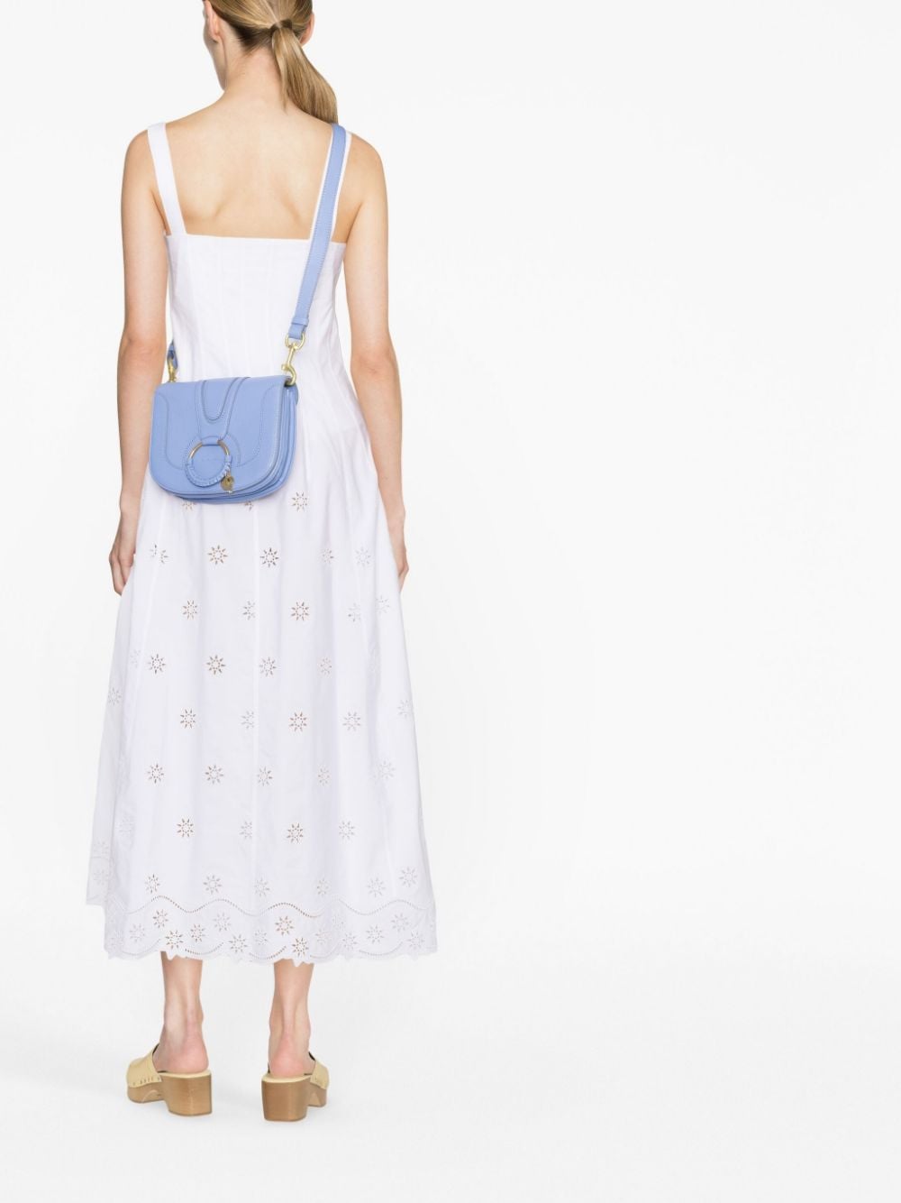 See By Chloé Bags.. Clear Blue CHS17SS8963054C9 (See By Chloé / ハンドバッグ・ショルダーバッグ ) | See By Chloé (シーバイクロエ)(3)