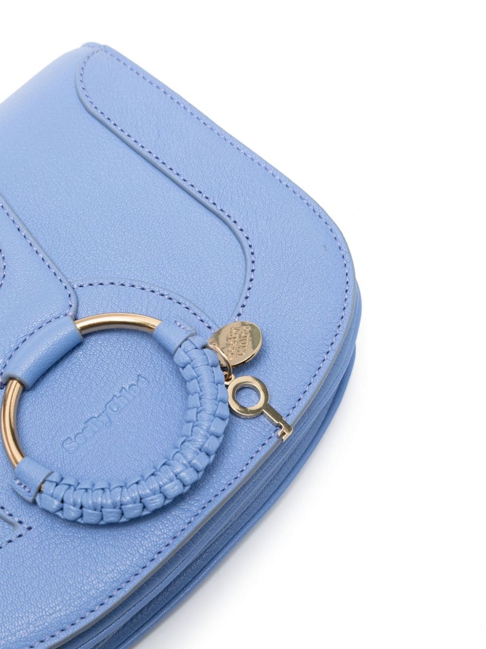 See By Chloé Bags.. Clear Blue CHS17SS8963054C9 (See By Chloé / ハンドバッグ・ショルダーバッグ ) | See By Chloé (シーバイクロエ)(4)