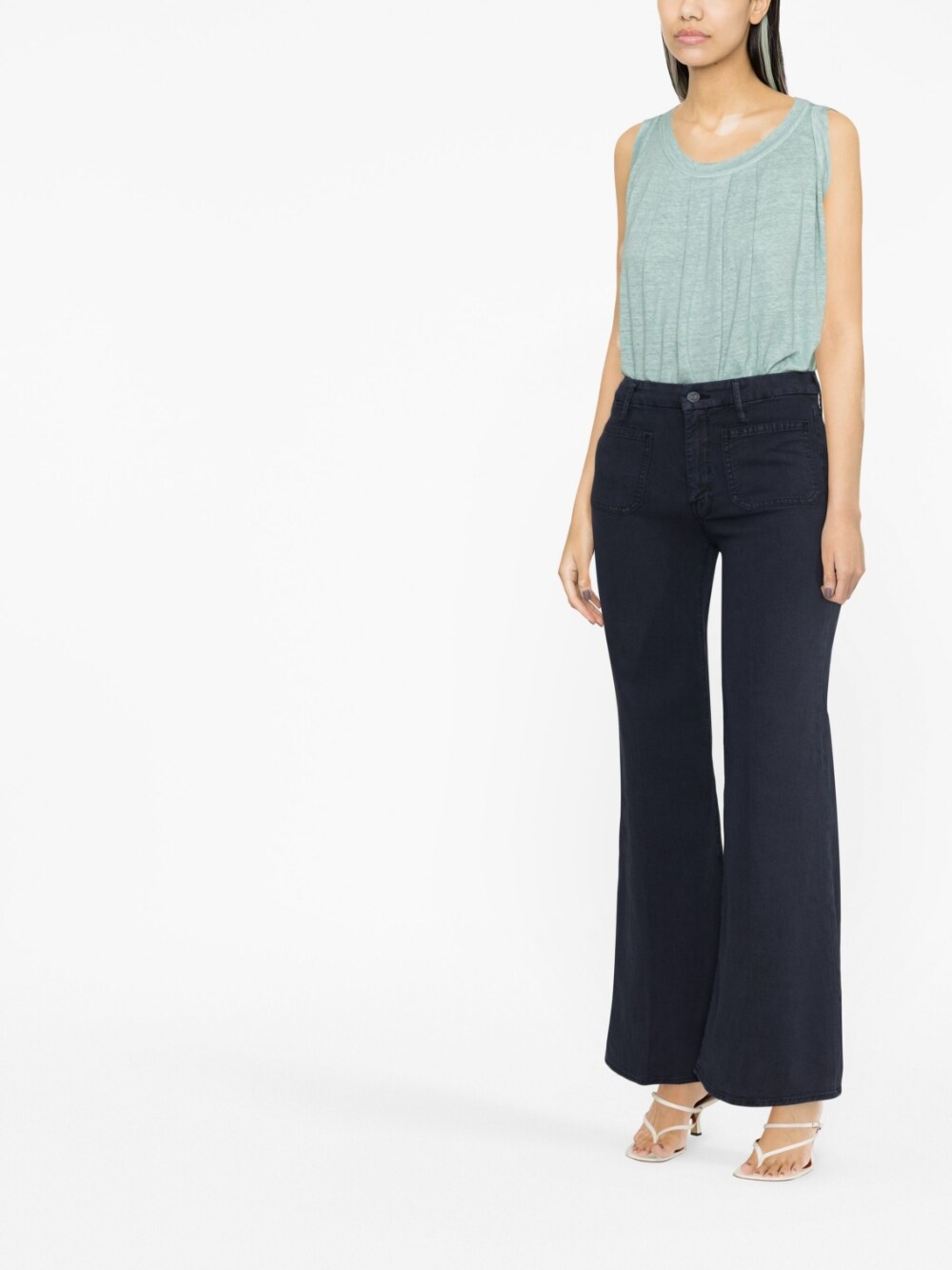 Mother Jeans Blue 10205413ANVY (MOTHER / ジーンズ ) | MOTHER (マザー)(2)