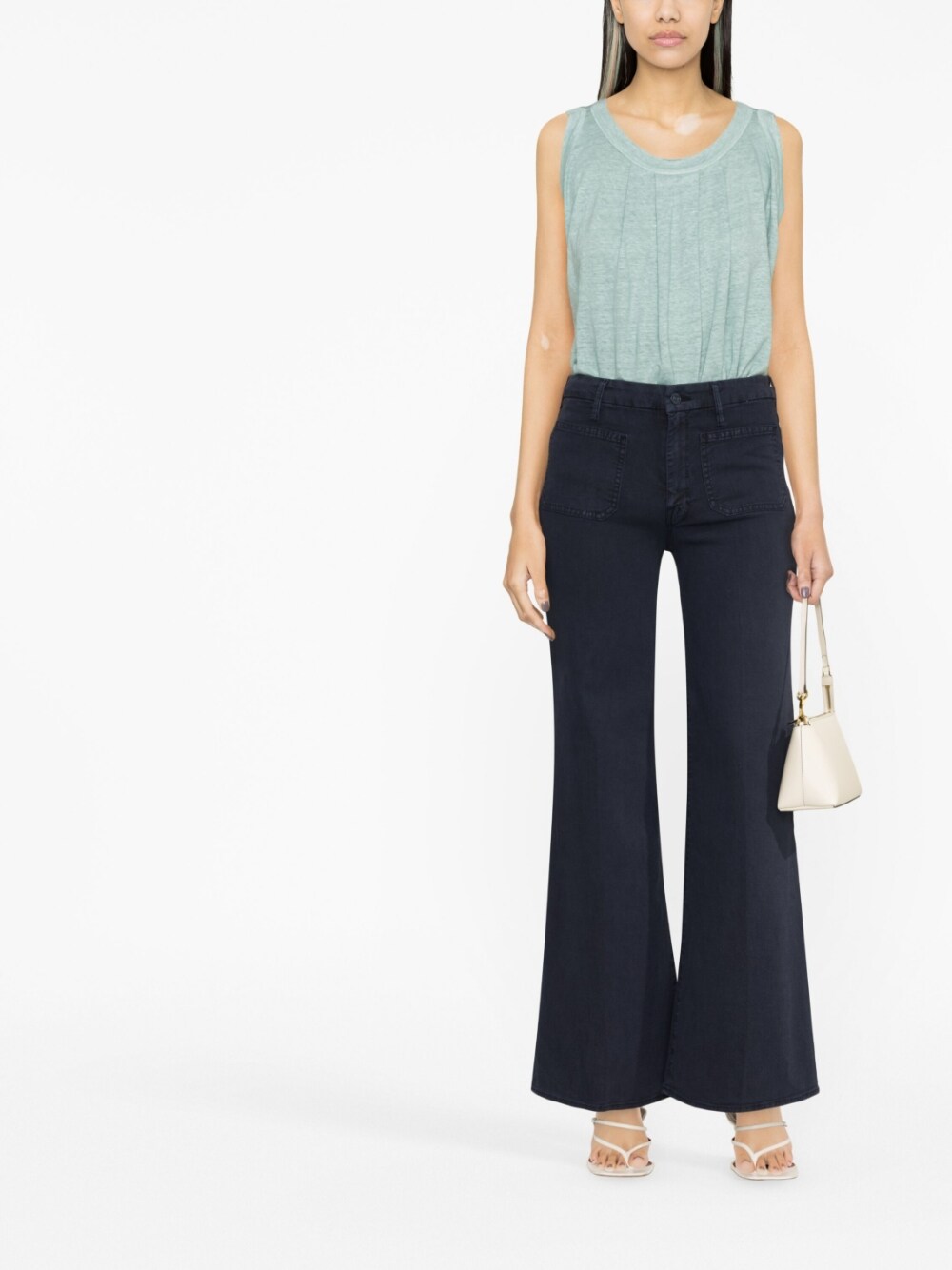 Mother Jeans Blue 10205413ANVY (MOTHER / ジーンズ ) | MOTHER (マザー)(3)